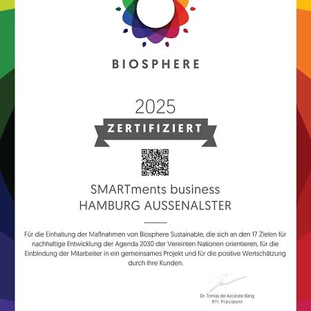 Smartments Business Hamburg Aussenalsterアパートホテル エクステリア 写真